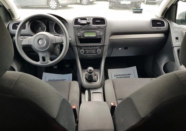 Volkswagen Golf cena 21800 przebieg: 257000, rok produkcji 2009 z Małomice małe 56